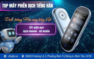 Review 5 Máy Phiên Dịch Tiếng Hàn TỐT 2026