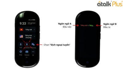 Hướng Dẫn Sử Dụng Tính Năng Dịch Ngoại Tuyến Trên Máy Phiên Dịch ATalk Plus+ 150 Ngôn Ngữ