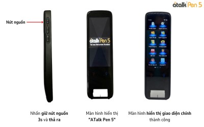 Hướng dẫn Thiết Lập (Set Up) bút phiên dịch ATalk Pen 5