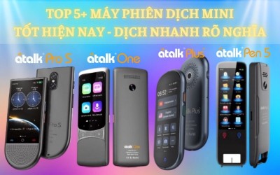 TOP 5+ Dòng Máy Phiên Dịch Cầm Tay Mini TỐT 2026 - Dịch RÕ NGHĨA