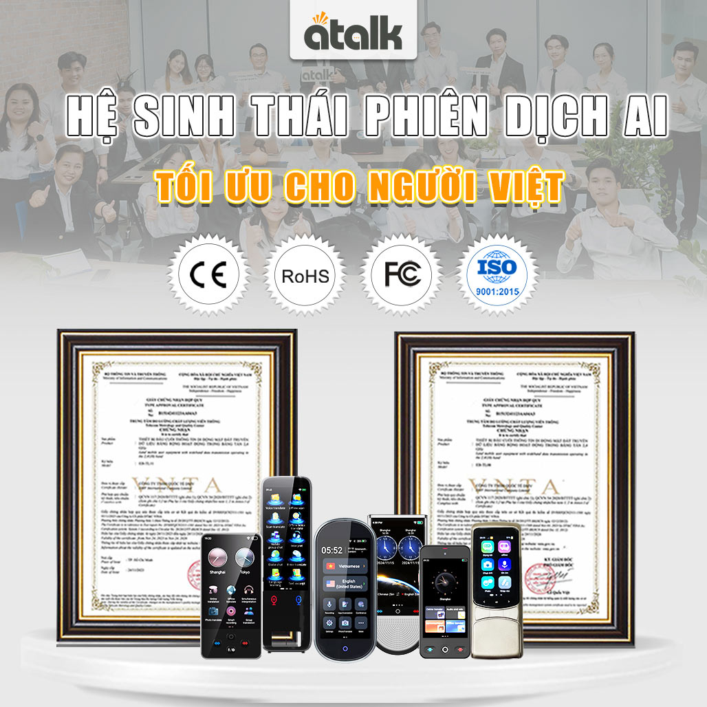 ATALK - Hệ Sinh Thái Phiên Dịch AI Tối Ưu Cho Người Việt