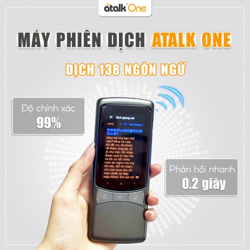 ATalk One Có Khả Năng Dịch Nhanh Chóng Và Chính Xác