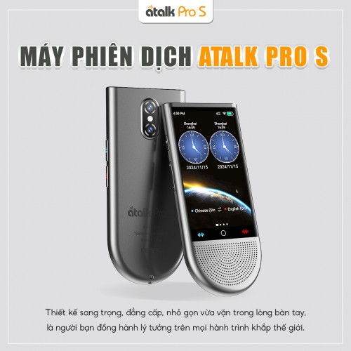 ATalk Pro S Sở Hữu Thiết Kế Đẳng Cấp Và Sang Trọng