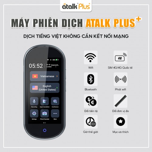 Các Tiện Ích Thông Minh Trên ATalk Plus+