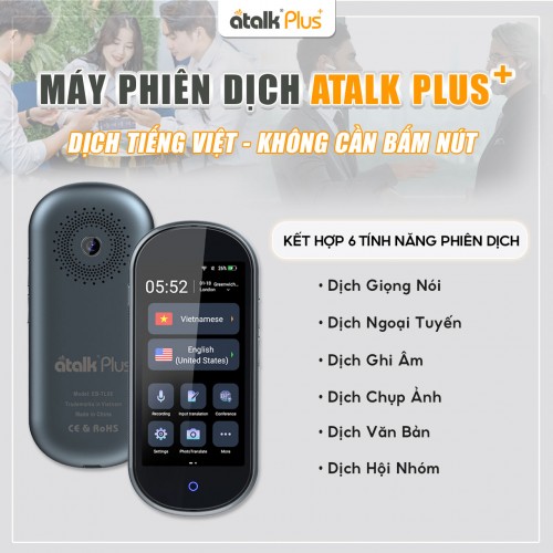 Các Tính Năng Phiên Dịch Nổi Bật Trên Máy Dịch Ngôn Ngữ ATalk Plus+