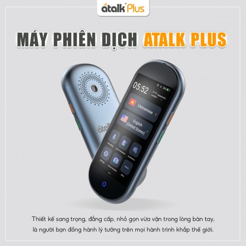 Ngoại Hình Thiết Bị Phiên Dịch ATalk Plus