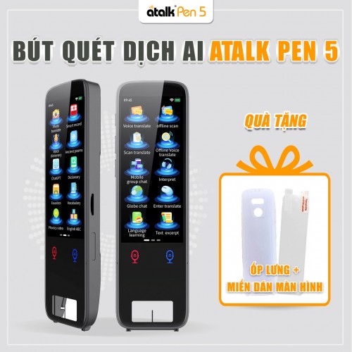 Quà Tặng Đi Kèm Khi Sở Hữu Bút Dịch ATalk Pen 5