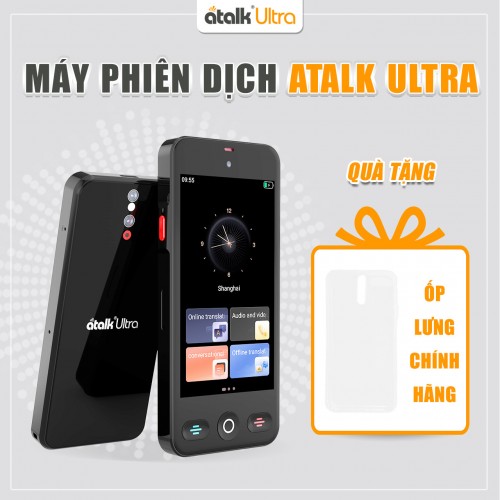 Quà Tặng Đi Kèm Khi Sở Hữu Máy Phiên Dịch Trực Tiếp ATalk Ultra