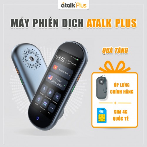 Quà Tặng Độc Quyền Khi Sở Hữu Máy Dịch Ngôn Ngữ ATalk Plus