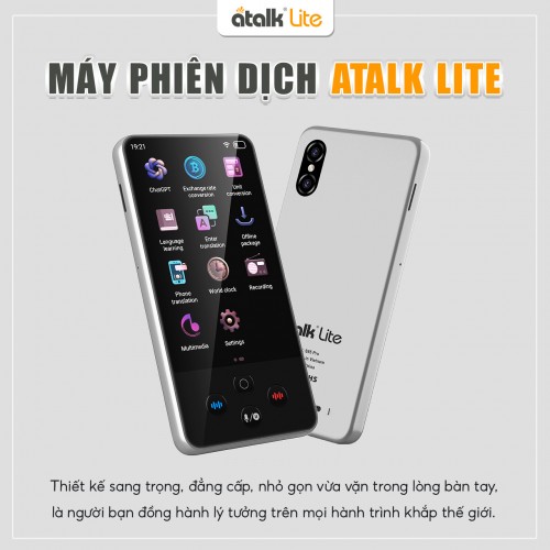 Thiết Kế Bên Ngoài Của Máy ATalk Lite