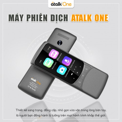 Thiết Kế Của Máy Dịch Cầm Tay ATalk One