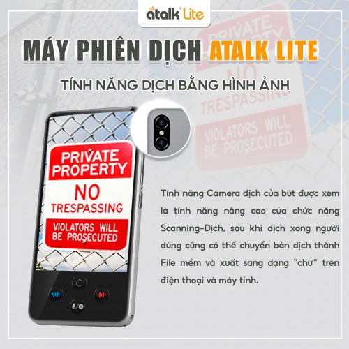 Tính Năng Dịch Hình Ảnh Được Tích Hợp Trên ATalk Lite