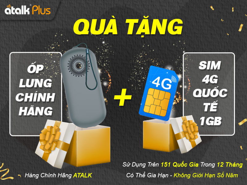 Quà Tặng Độc Quyền Khi Mua ATalk Plus