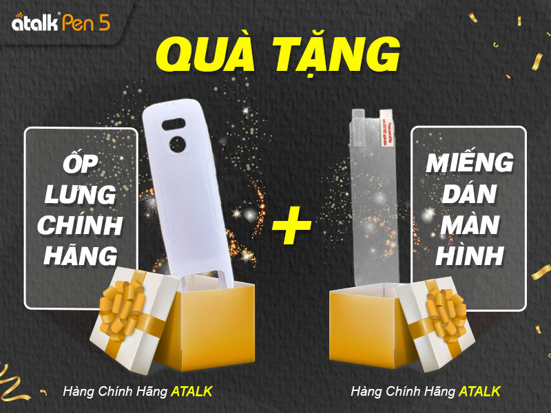 Quà Tặng Độc Quyền Khi Mua Bút Thông Minh ATalk Pen 5