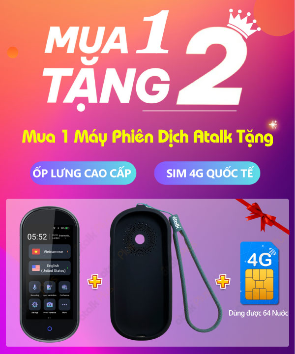 Atalk Plus+ | Dịch Offline tiếng Việt không cần kết nối Internet