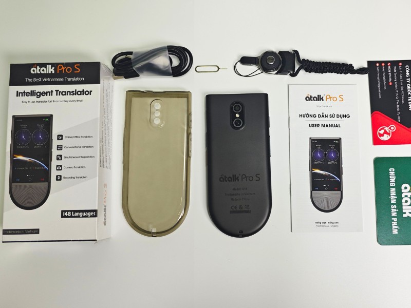 Phụ kiện đi kèm của ATalk Pro S Phụ kiện đi kèm của ATalk Pro S