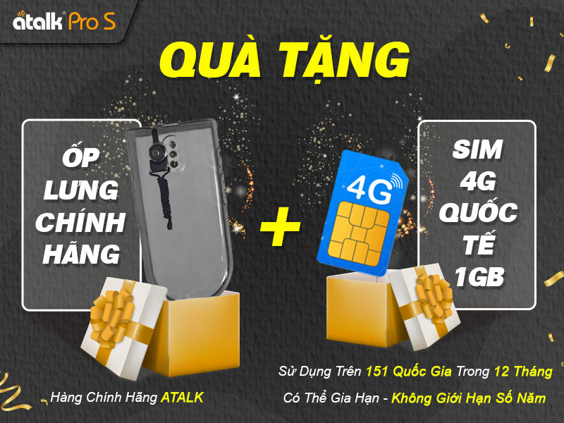 Quà Tặng Khi Sở Hữu Máy ATalk Pro S