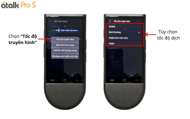 Mẹo Điều Chỉnh Tốc Độ Phiên Dịch