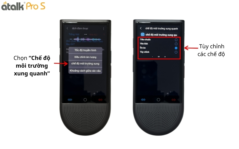 Mẹo Tùy Chỉnh Chế Độ Môi Trường Xung Quanh
