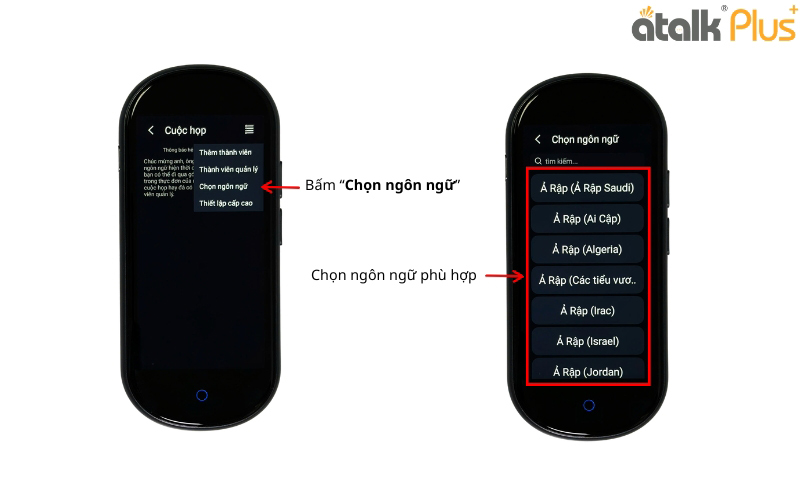 Hướng Dẫn Cách Thiết Lập Ngôn Ngữ