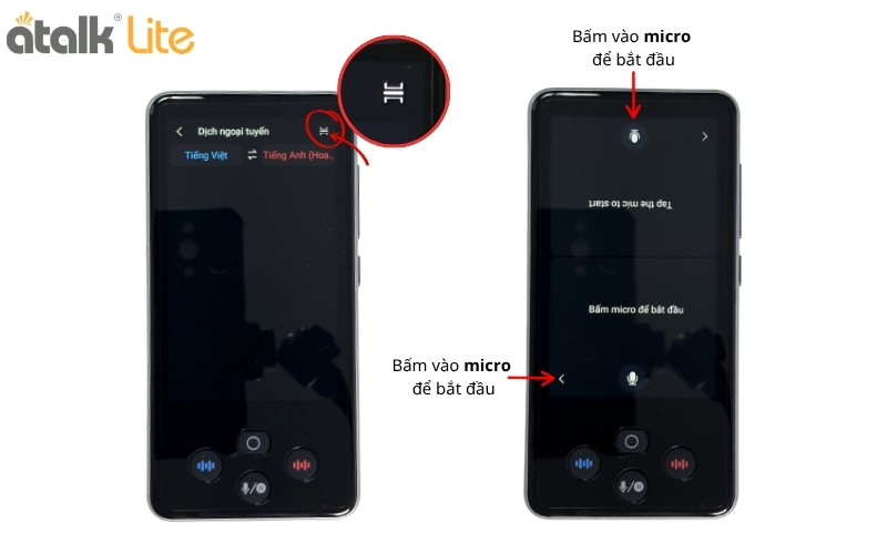 Mẹo Sử Dụng Tính Năng Dịch Ngoại Tuyến Trên ATalk Lite Nhanh Chóng Và Tiện Lợi