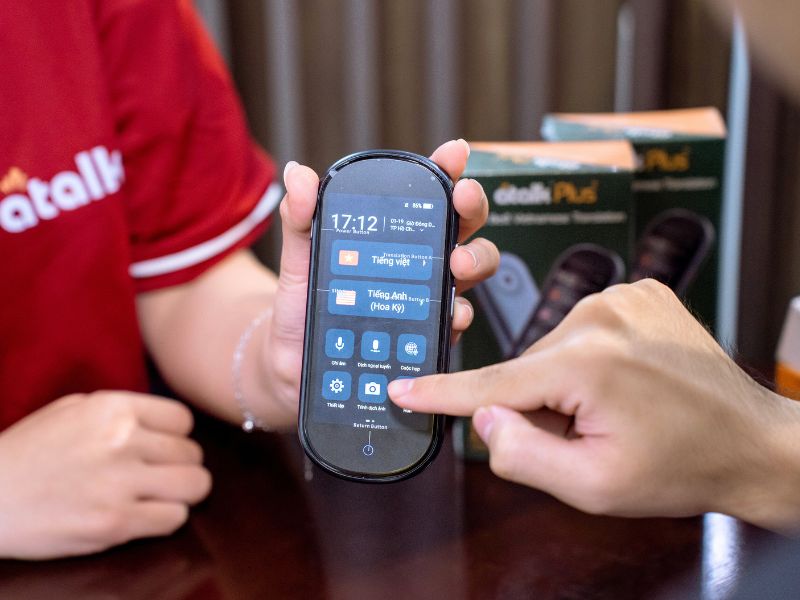 Chức năng chính của máy phiên dịch cầm tay Chức năng chính của máy phiên dịch cầm tay