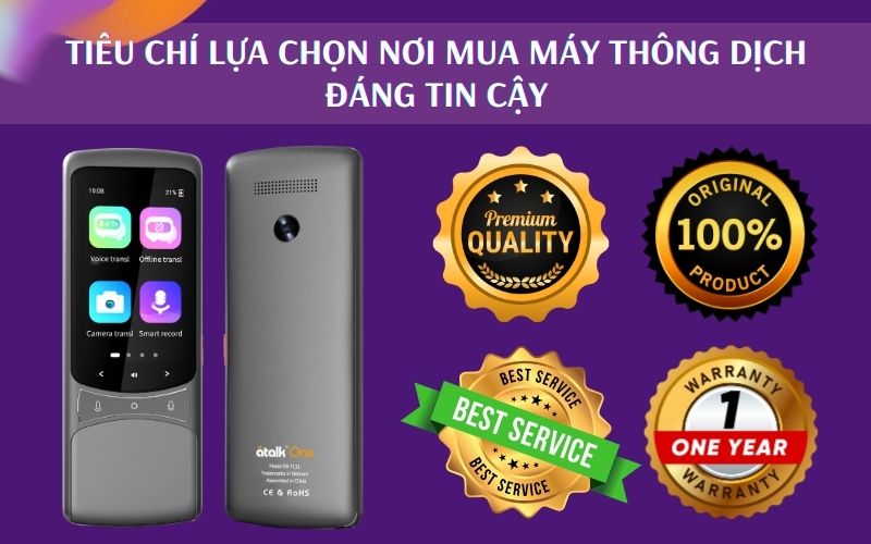 Tiêu chí lựa chọn địa chỉ bán máy phiên dịch đáng tin cậy Tiêu chí lựa chọn địa chỉ bán máy phiên dịch đáng tin cậy