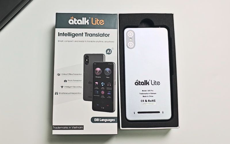 Máy Dịch Offline Thông Minh Atalk Lite Máy Dịch Offline Thông Minh ATalk Lite