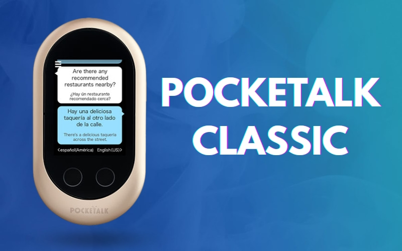 Thiết Bị Phiên Dịch Tiếng Bồ Đào Nha Pocketalk Classic