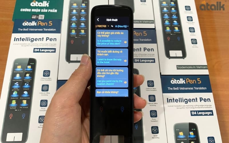 Bút quét dịch tiếng Đài Loan sang tiếng Việt ATalk Pen 5
