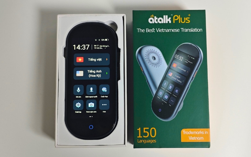 Máy Dịch Ngôn Ngữ Hà Lan ATalk Plus+ Máy Dịch Ngôn Ngữ Hà Lan ATalk Plus+