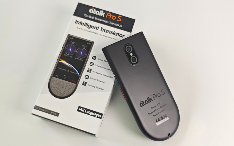 Máy Phiên Dịch Trực Tiếp Tiếng Hà Lan ATalk Pro S Máy Phiên Dịch Trực Tiếp Tiếng Hà Lan ATalk Pro S