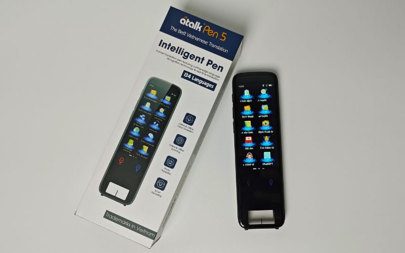 Bút Dịch Ngôn Ngữ Hindi Thông Minh ATalk Pen 5 Bút Dịch Ngôn Ngữ Hindi Thông Minh ATalk Pen 5