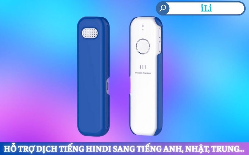 Máy Dịch Thuật Tiếng Hindi iLi Máy Dịch Thuật Tiếng Hindi iLi