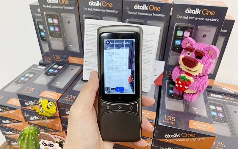 Máy Thông Dịch Tiếng Hindi ATalk One Máy Thông Dịch Tiếng Hindi ATalk One