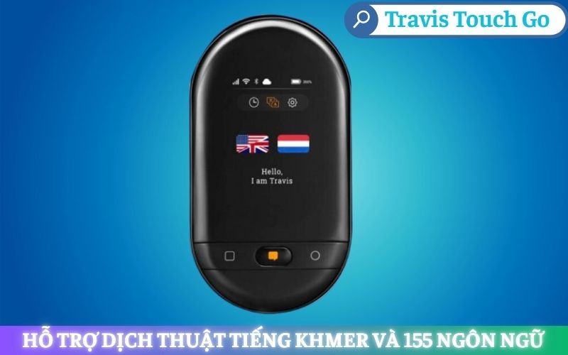 Máy Dịch Đa Ngôn Ngữ Cầm Tay Travis Touch Go