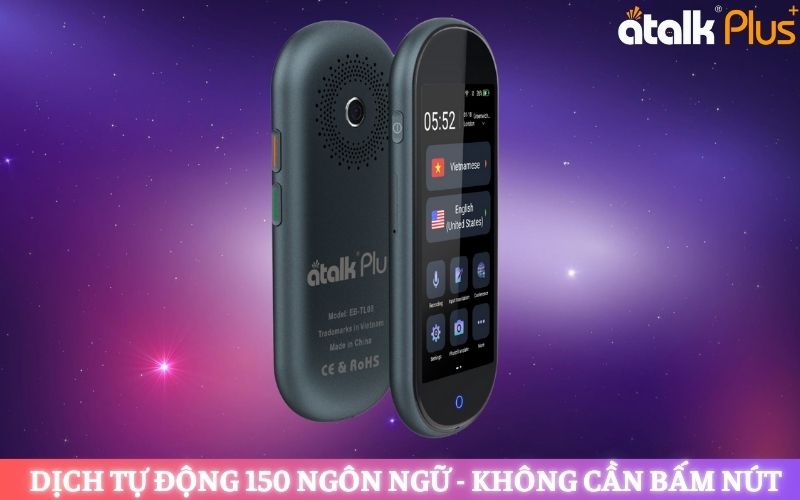 Máy Phiên Dịch Tiếng Khmer Chuyên Dụng ATalk Plus+