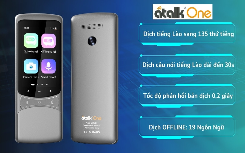 máy dịch tiếng Lào sang tiếng Việt ATalk One máy dịch tiếng Lào sang tiếng Việt ATalk One