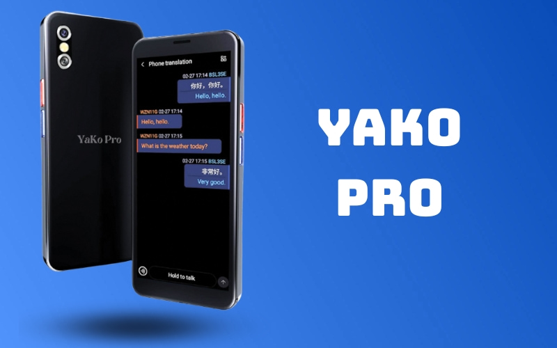 Máy Phiên Dịch Cầm Tay YaKo Pro Máy Phiên Dịch Cầm Tay YaKo Pro