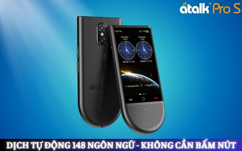 Máy Dịch 2 Chiều Tiếng Thái - Việt ATalk Pro S Máy Dịch 2 Chiều Tiếng Thái - Việt ATalk Pro S