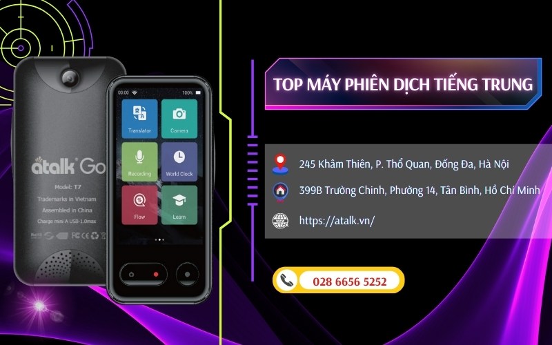 Top Máy Phiên Dịch Tiếng Trung Tốt Nhất Hiện Nay