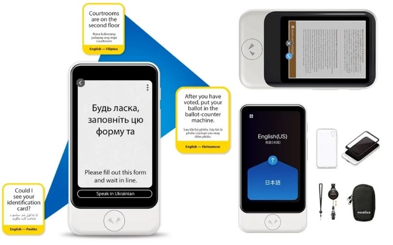 Máy phiên dịch của Nhật tốt nhất - Pocketalk