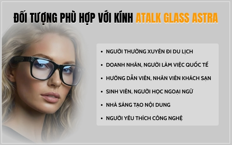Những Đối Tượng Phù Hợp Với Kính Thông Dịch ATalk Glass Astra
