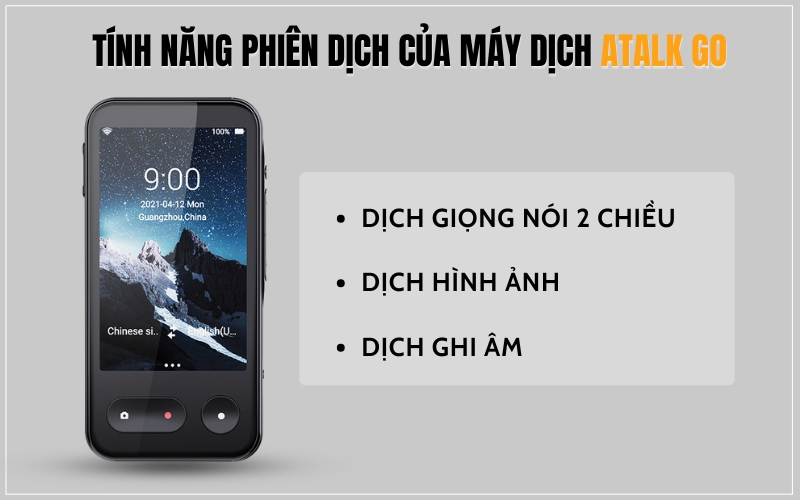 Review Các Tính Năng Dịch Thuật Trên ATalk Go