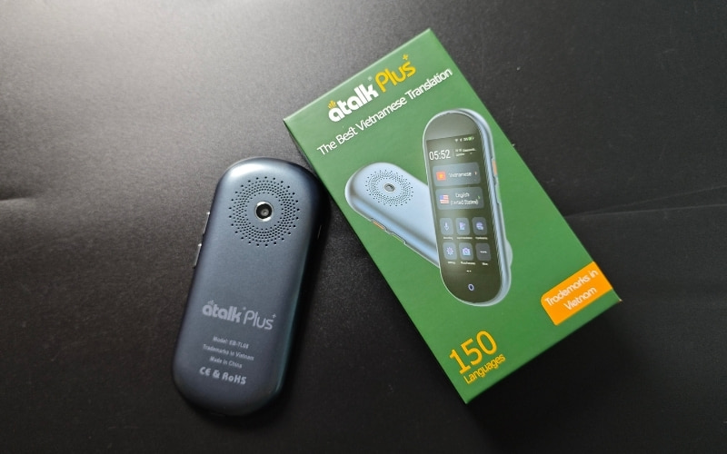 Máy Dịch ATalk Plus+ - Dịch Tự Động 150 Ngôn Ngữ - Không Cần Bấm Nút - Không Cần Chạm