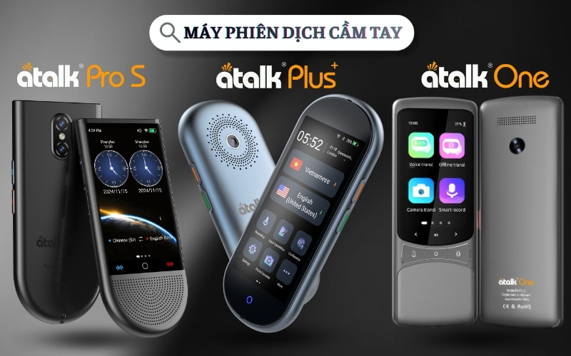 Máy Phiên Dịch Ngôn Ngữ Cầm Tay