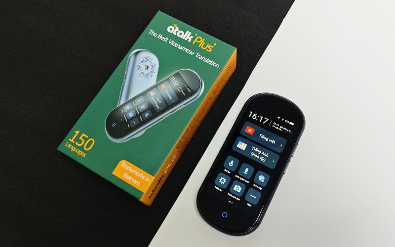 ATalk Plus+ - Dịch Tự Động 150 Ngôn Ngữ - Không Cần Bấm Nút - Không Cần Chạm ATalk Plus+ - Dịch Tự Động 150 Ngôn Ngữ - Không Cần Bấm Nút - Không Cần Chạm