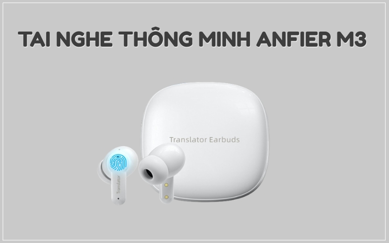Máy Phiên Dịch Đeo Tai Tiếng Nhật Anfier M3